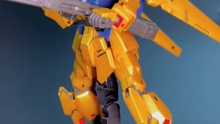 Welcoming the God of Wealth Special Gundam Electroplating Version Phoenix HG Unicorn Gundam Unit 3 [