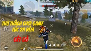 Thử thách chơi game lúc 2 giờ đêm