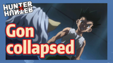 Gon collapsed