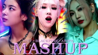 ITZY x BLACKPINK x AESPA - RACER x PINK VENOM x ILLUSION | مزيج