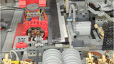Build a complete automated robotic production line using LEGO