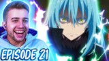 That Time I Got Reincarnated as a Slime S2 Episode 21 REACTION