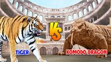 Tiger vs Komodo Dragon | SPORE