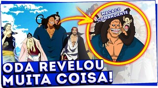 O PAI DO ZORO NÃO ERA ELE! E TODOS OS COMANDANTES DO SHANKS REVELADOS