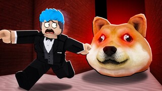 Doge Head | Roblox | I SAVE THE CATS FROM ANGRY DOGE!