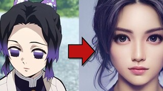 What happens when you bring a Demon Slayer character to life?