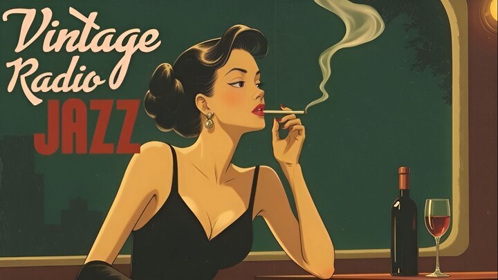 1940s Jazz Bar 🎷 复古爵士音乐｜Vintage Jazz Classics｜Relaxing & Nostalgic Night