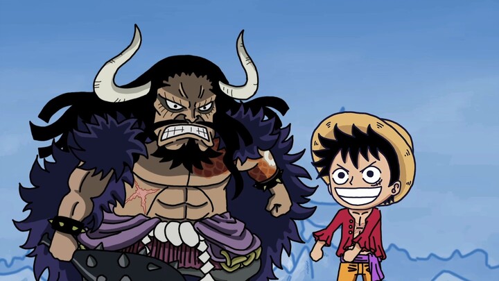 "It's fun, Kaido" "It's fun Nika!"