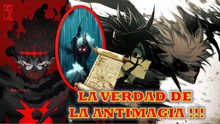 ASTA Tendrá un PERGAMINO de ANTIMAGIA ???😈 El PODER ORIGINAL de ASTA !!! Black Clover Teoría