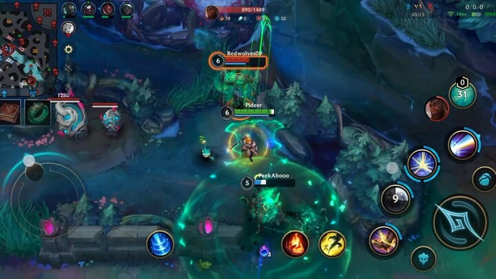 League Of Legend Wild Rift : Gameplay 2