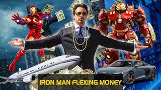 IRON MAN FLEXING MONEY | meXINE