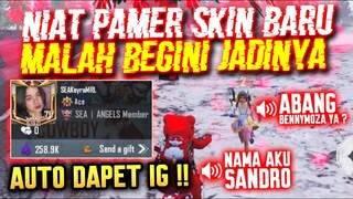 NIAT PAMER SKIN BARU MALAH DI AJAK DUO SQUAD SAMA RANDOM CEWEK GLOBAL !! MALAH GINI JADINYA - PUBGM