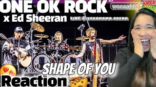 tHiS IS SURPRiSING!!! SHAPE OF YOU ED SHEERAN X ONE OK ROCK REACTION