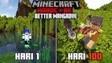100 Hari di Minecraft Hardcore Hutan Mangrove