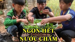 Cá Trắm Cỏ Nướng | 3 Anh Em Ăn Cá Nướng Ngoài Vườn Dứa