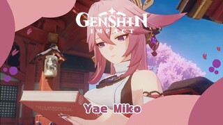 FANDUB INDONESIA " Yae Miko - Anekdot dari dewa Kitsune Guuji " | Genshin Impact