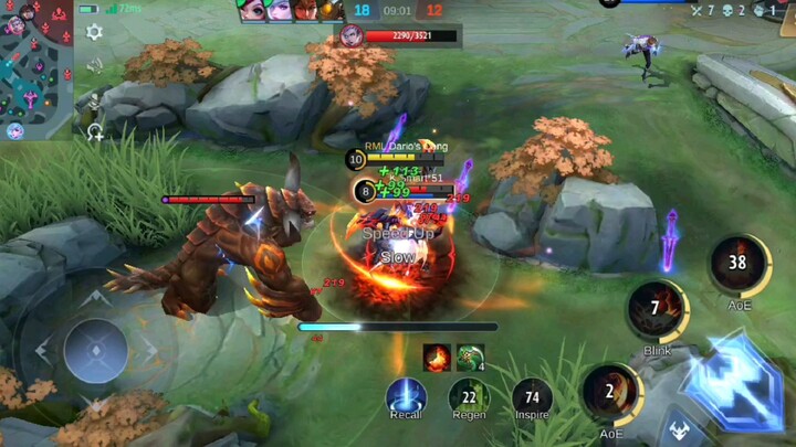 Mobile Legends Thamus Gameplay