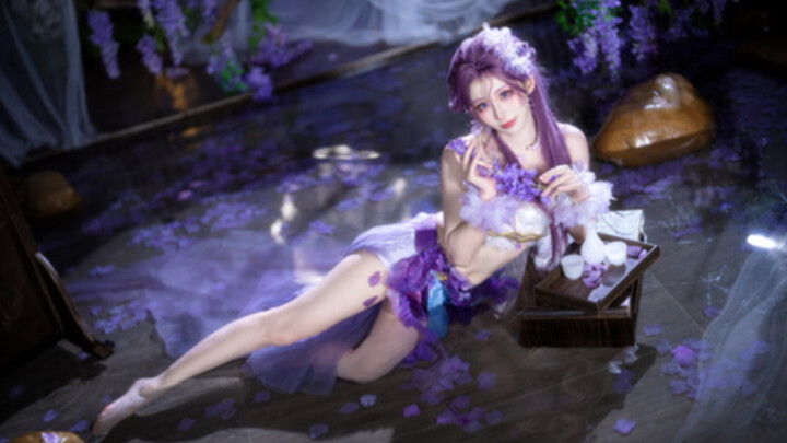 Bunga wisteria mekar, Dewi Bunga akan mengabulkan permohonan hatimu～[Koreografi Original oleh Yingyi