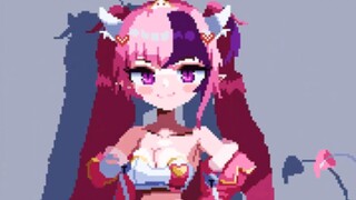 Pixel has a unique and sparse style❤️
