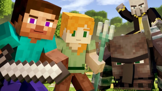 VILLAGE RAID - Alex และ Steve Life (แอนิเมชั่น Minecraft)