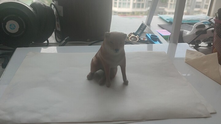 Cheeme selamat tinggal/terima kasih, anjing kecil