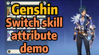 Switch skill attribute demo