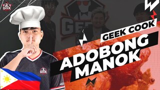 Trying cook Filipino Food "ADOBONG MANOK" - GEEK COOK