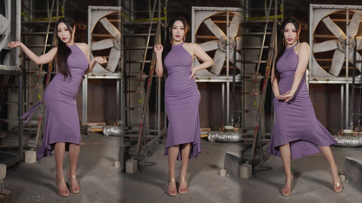 Nyonya, warna ungu memang sangat memesona～