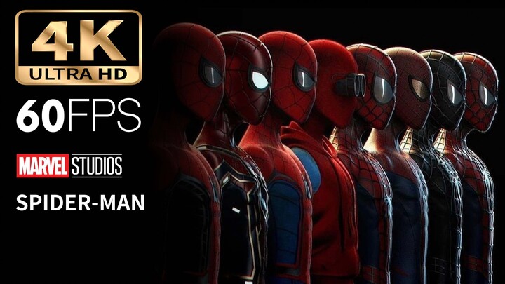 Semua kostum Spider-Man (2002-2021)｜4K