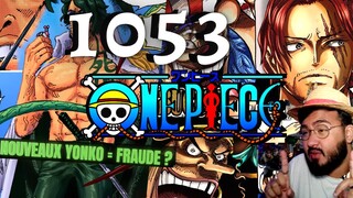 ONE PIECE 1053 - SABO !? BAGGY ≠ FRAUDE ! AMIRAL RYOKUGYU VS LUFFY ? PLUTON THÉORIES - REVIEW MANGA