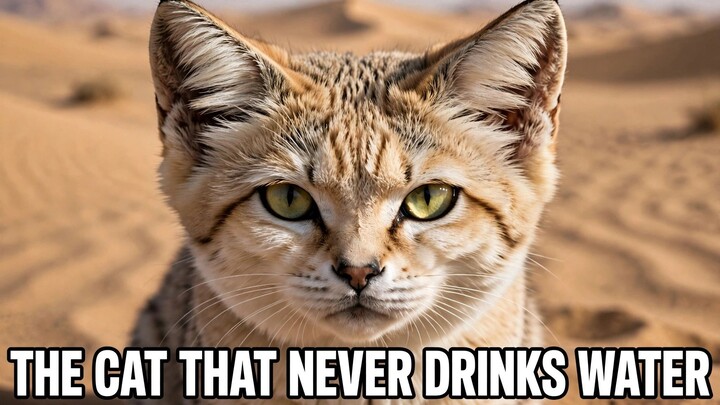 The Desert Cat That Never Drinks Water