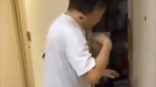 This building is home to a cockroach man.