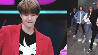 So sánh điệu nhảy chủ đề của Vương Nhất Bác trong 101, điệu nhảy chính thức và video tập dượt, cho t