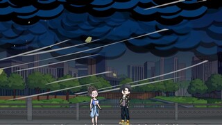 《54》I discovered something strange when thunder struck in the sky!