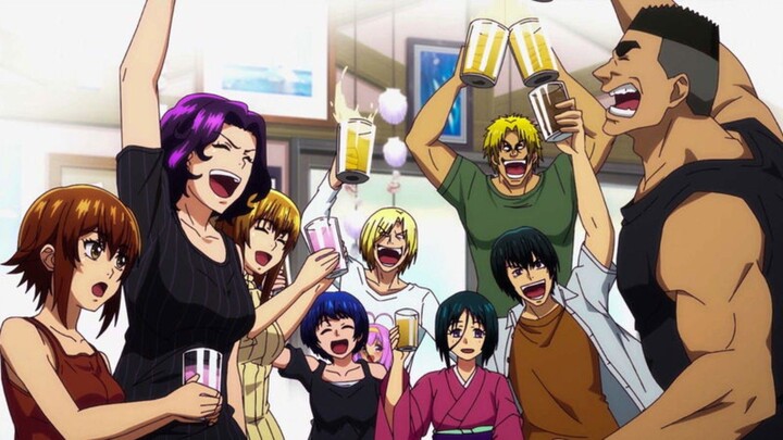 Anime Gren blue.Emang Kocak 🤣