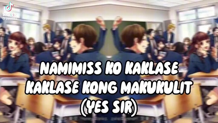 Namiss ko na kaklase ko