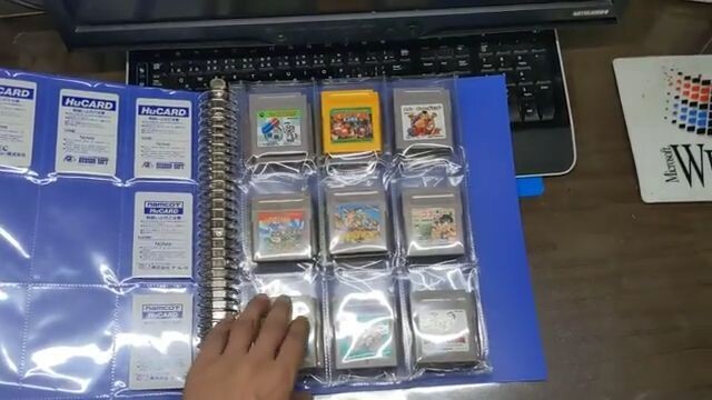 ゲームボーイソフト収納