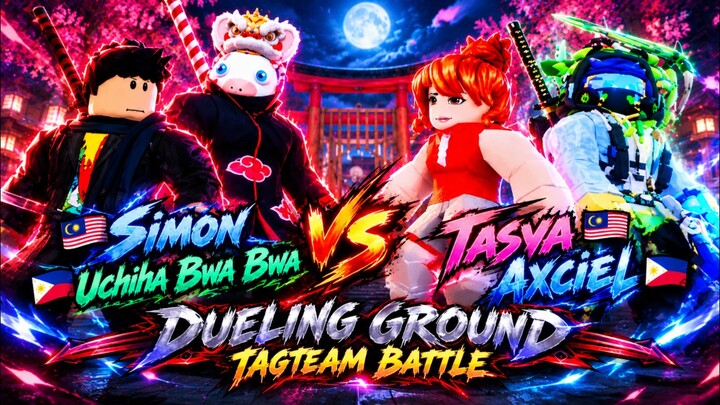🇵🇭Simon 🇮🇩U.Bwa bwa Vs 🇵🇭Axciel 🇲🇾Tasya | 2 vs 2 DUELING GROUND BATTLE |