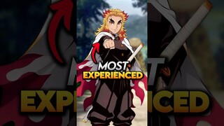 Who is most Experienced as Hashira? Demon Slayer Hashira Training Arc #demonslayer #shorts