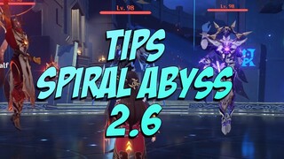 3 Menit Tips Spiral Abyss 2.6 - Genshin Impact Indonesia