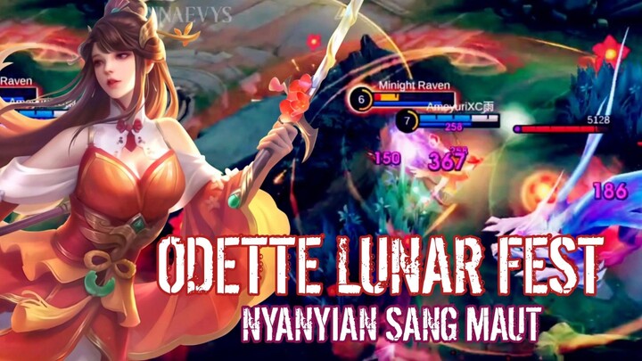 Odette Skin Lunar Fest efeknya keren abis!!!