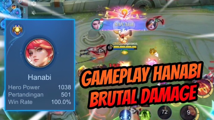 Gameplay hanabi brutal damage