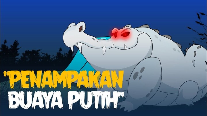 Penampakan Buaya Putih - Kartun Horror