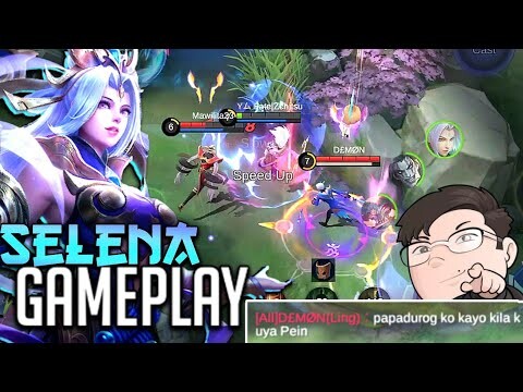 SELENA "INSANE ESCAPE" SUPPORT GAMEPLAY | IPAPADUROG DAW KAMI KAY PEIN!! | Mobile Legends