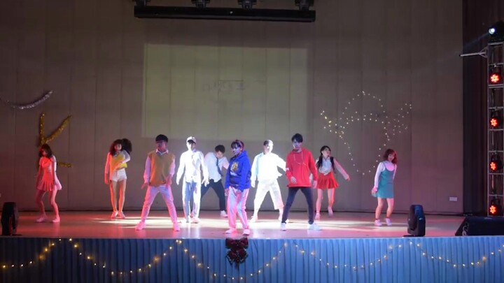 (A fun dance) DOPE remix version - BTS Dongguan Institute of Technology City College KPOP Korean dan