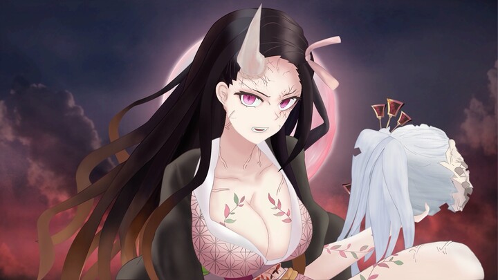 Làm ảnh động Nezuko