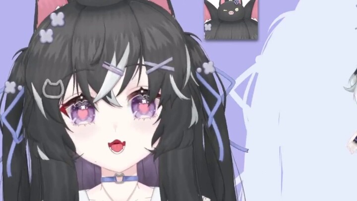 [Free Live2D model display] Take a super cute little cow cat home for free?