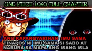 One piece 1060: full chapter | Ang kapangyarihan ni Imu Sama | Patay na ba si Sabo?