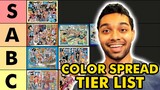 One Piece ALL Color Spreads Tier List (Pre-Timeskip)