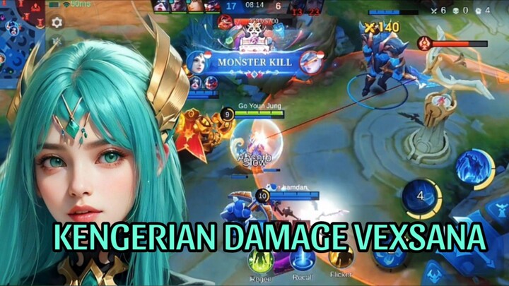 KENGERIAN DAMAGE VEXSANA!!!